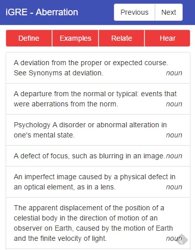 iGRE-Learn GRE,SAT,MAT,TOEFL截图3