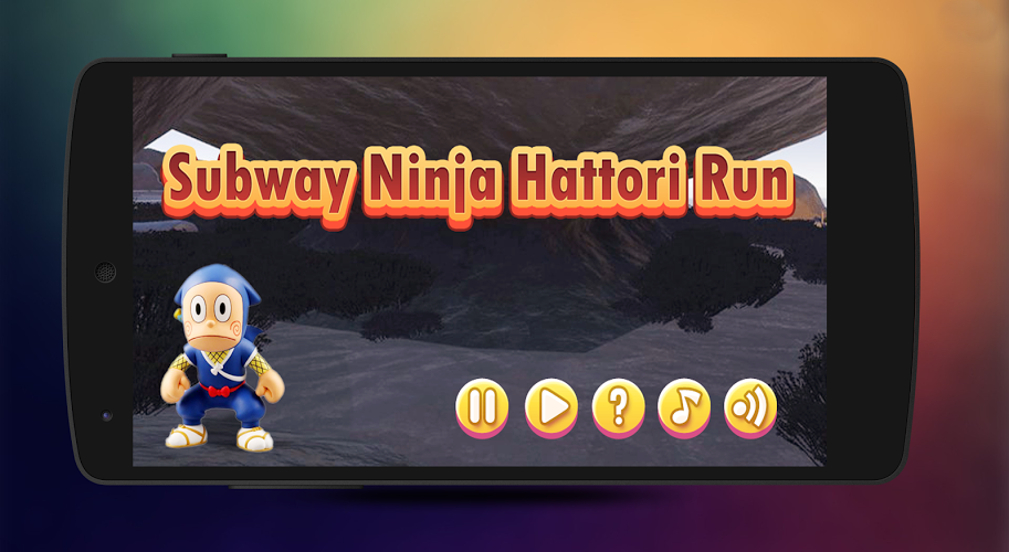 Subway Ninja Hattori Run截图3