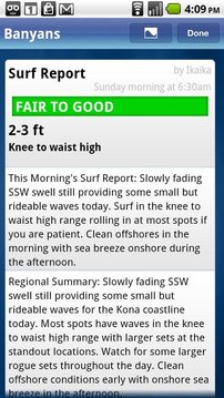 Surfline Surf Report截图