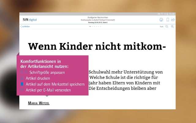 Stuttgarter Nachrichten ePaper截图11