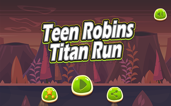 Teen robins titan Run截图1