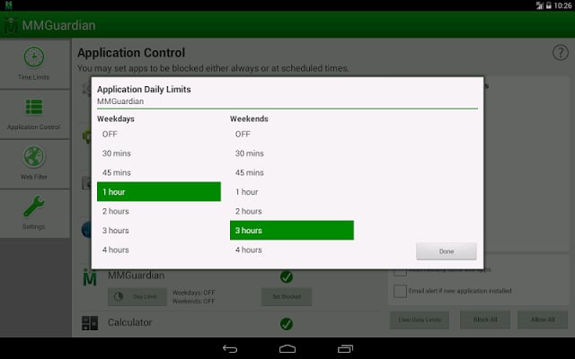 MMGuardian Tablet Security截图5