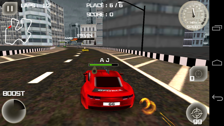 Death Sprint - Car racing截图3