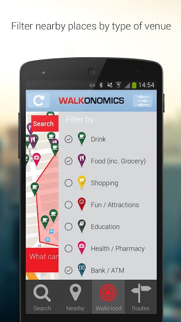 Walkonomics Navigation &amp; Maps截图7