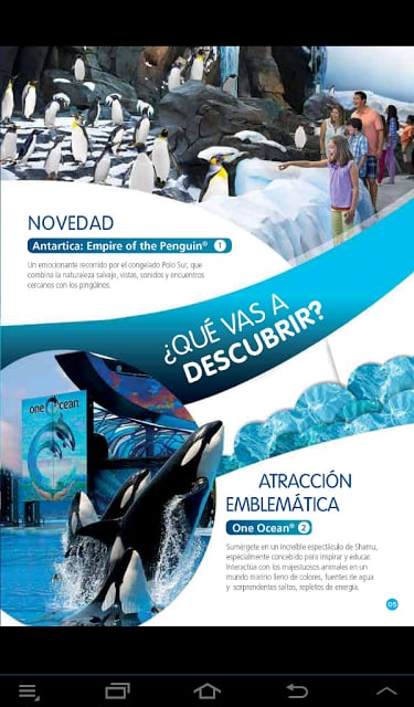 Gu&iacute;a SeaWorld Parks (Espa&ntilde;ol)截图3