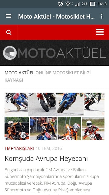 Moto Akt&uuml;el Motosiklet截图3