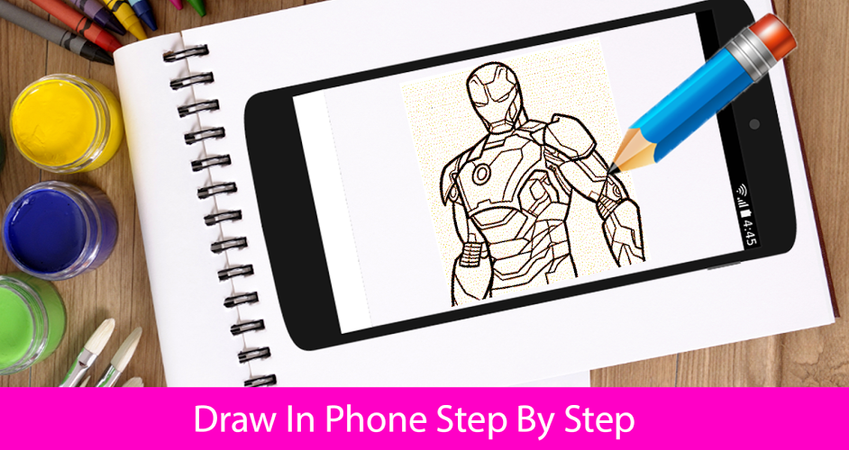 How To Draw Iron Man截图2
