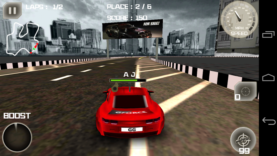 Death Sprint - Car racing截图1