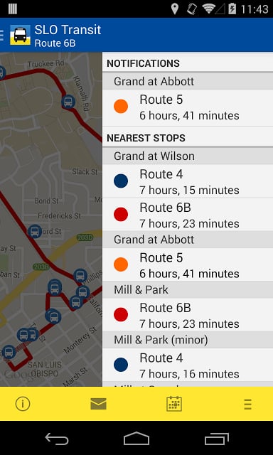 SLO Bus Tracker截图6