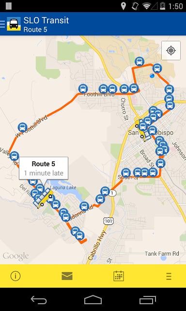 SLO Bus Tracker截图2