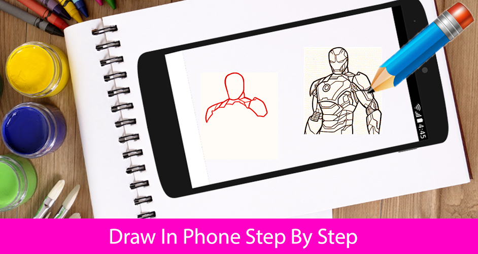 How To Draw Iron Man截图1