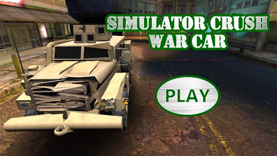 Simulator Crush War Car截图3