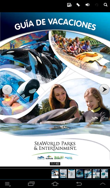 Gu&iacute;a SeaWorld Parks (Espa&ntilde;ol)截图1