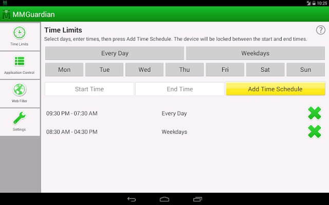 MMGuardian Tablet Security截图1