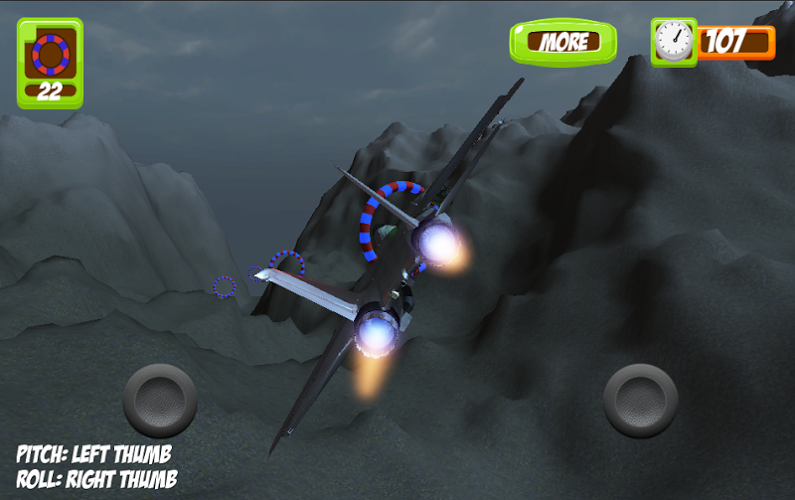 3D Flight Sim: Rings截图3