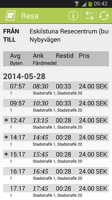 S&ouml;rmlandstrafiken截图11