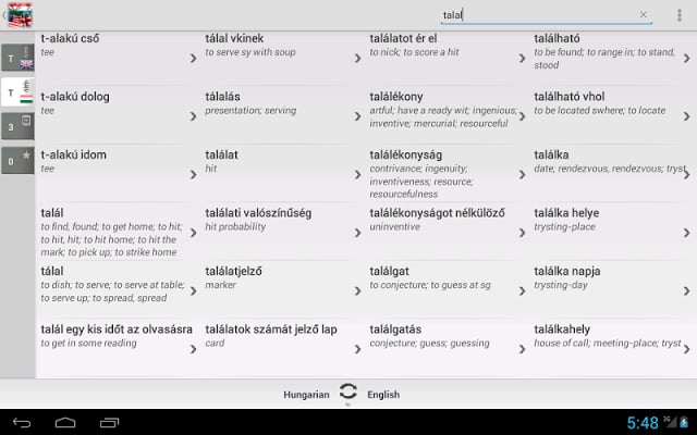 Dictionary Hungarian English截图7