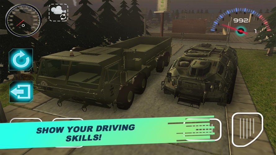 School US Army Driving 3D截图3