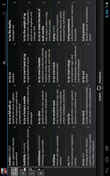 Dictionary Hungarian English截图