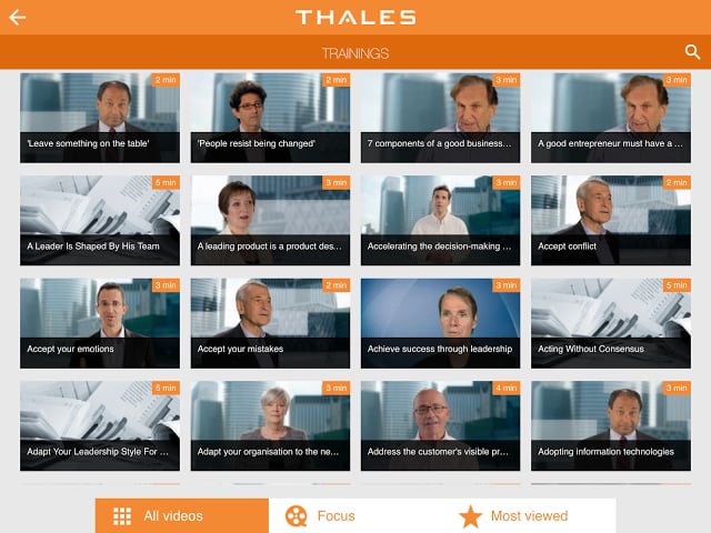 Thales Universit&eacute; Mobile截图8