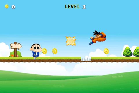 shin and goku adventure game截图2