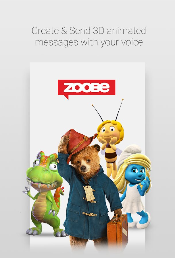 Zoobe - 3D animated messages截图11