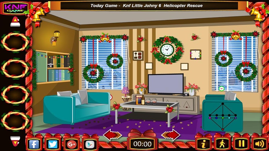 Escape Games - Christmas House截图2