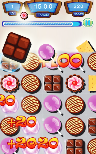 Cookie Link Match 3 Puzzle截图5