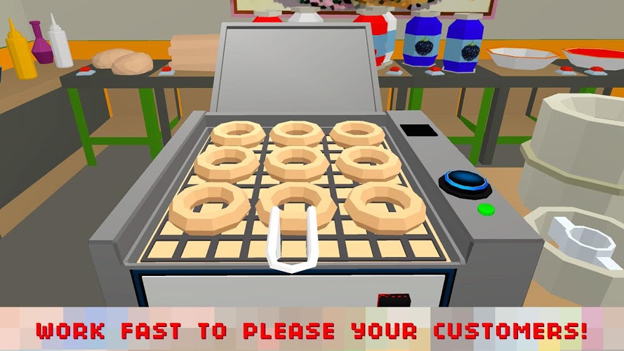 Sweet Donut Maker Cooking Chef截图3