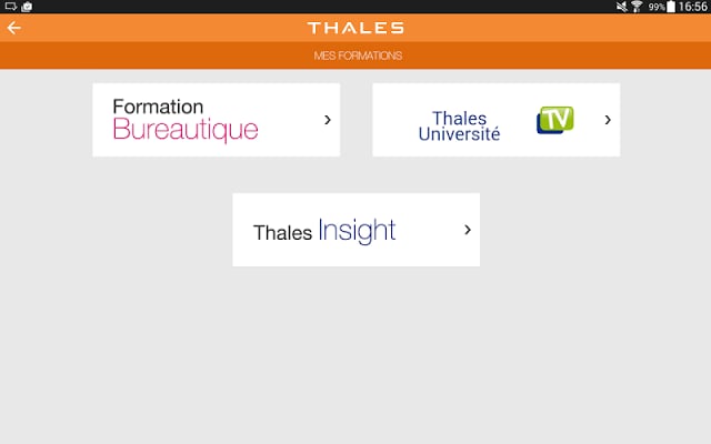 Thales Universit&eacute; Mobile截图10