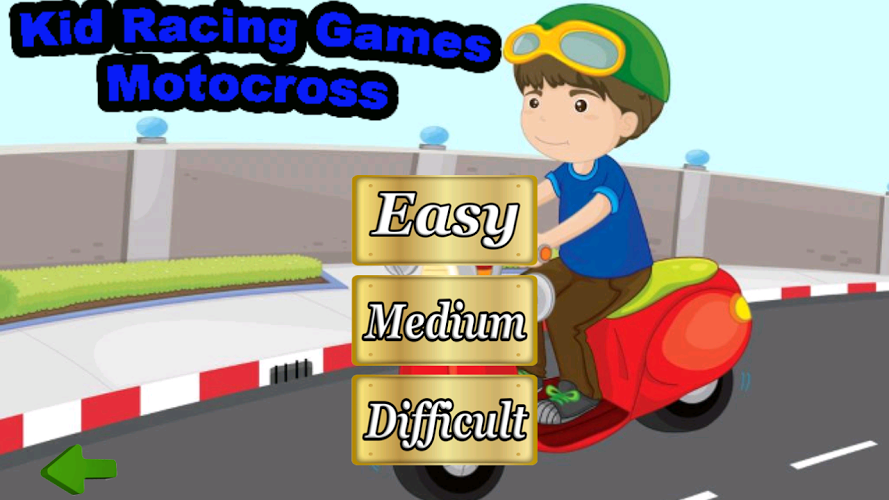 Kid Racing Games - Motocross截图2