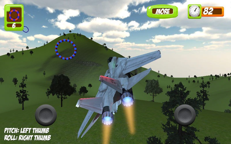 3D Flight Sim: Rings截图1