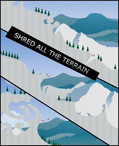 Snowfall Snowboarding截图2