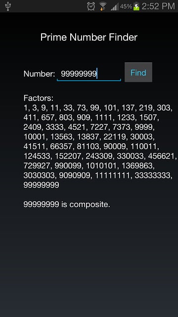 Prime Number Finder截图4