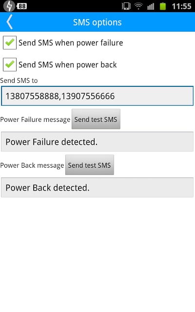Power Failure Monitor Free截图4