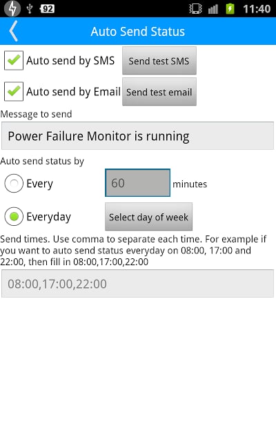 Power Failure Monitor Free截图6