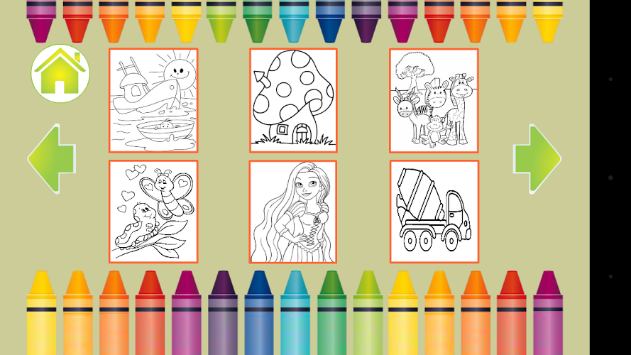 Color and Draw : coloring book截图2