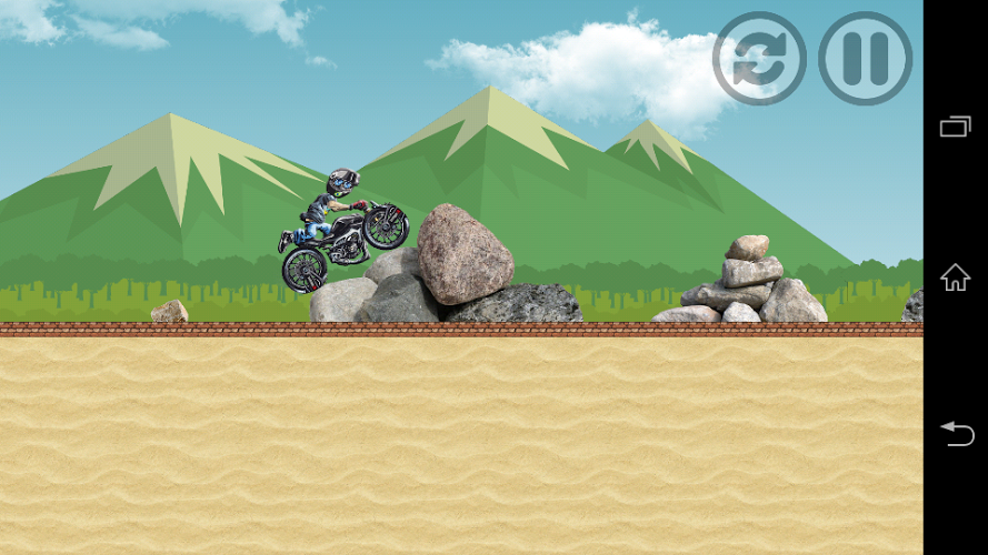 Crazy Stunt Racing Bike截图3