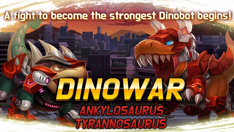 Dinowar: Ankylo vs Tyranno截图1