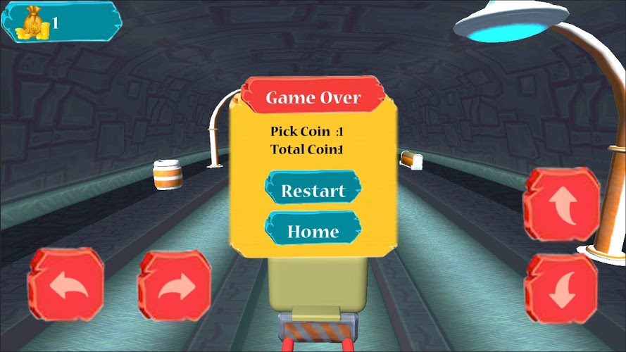 Gold Miner Speed Rail Rush 3D截图4