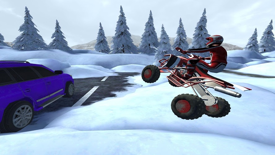 ATV Bike Parking Simulator 3D截图1