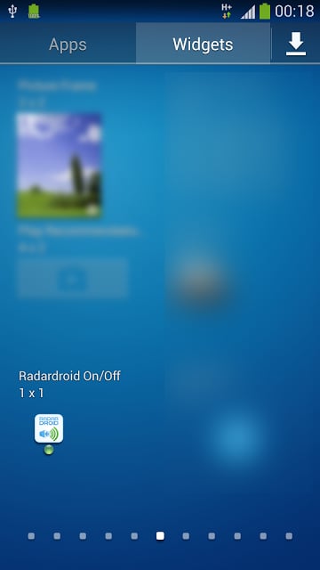 Widget for Radardroid Pro截图1