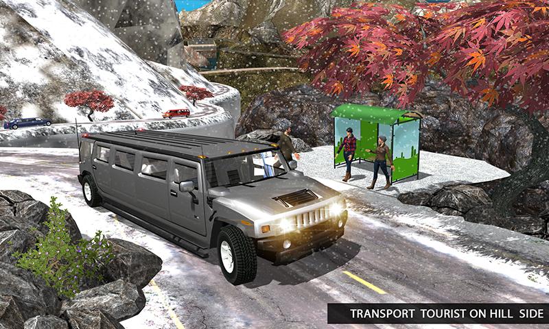 Offroad Uphill Limo Driving 3D截图3