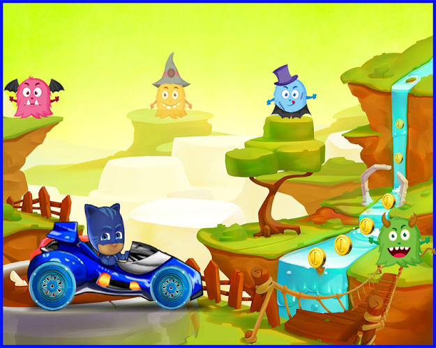 Cat Boy Pj Racing Mask截图2