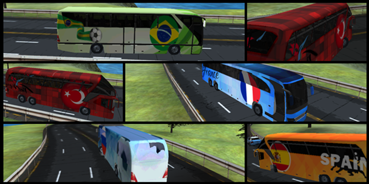 Soccer Team Bus Simulator 3D截图2