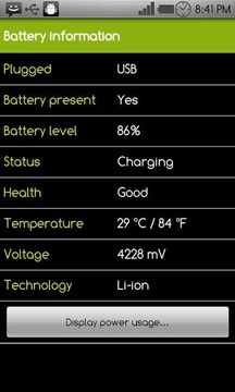 Battery Power Widget截图