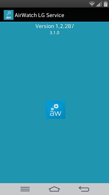 AirWatch LG Service截图1
