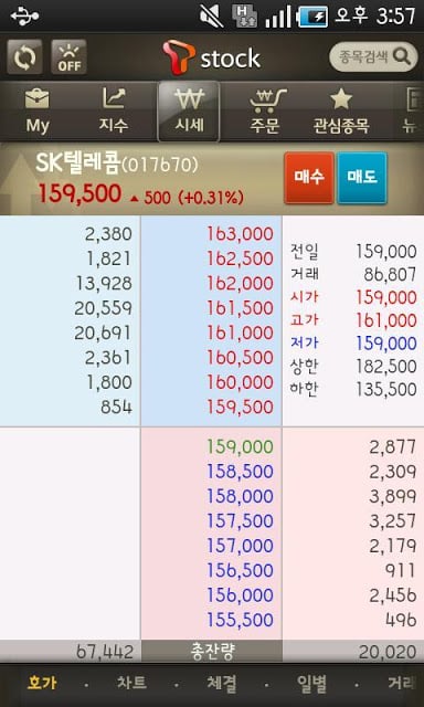 T 현대증권 – 주식증권 시세조회는 티스탁截图3