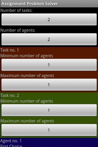 Assignment Problem Solver截图1