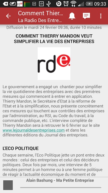 La Radio Des Entreprises截图3